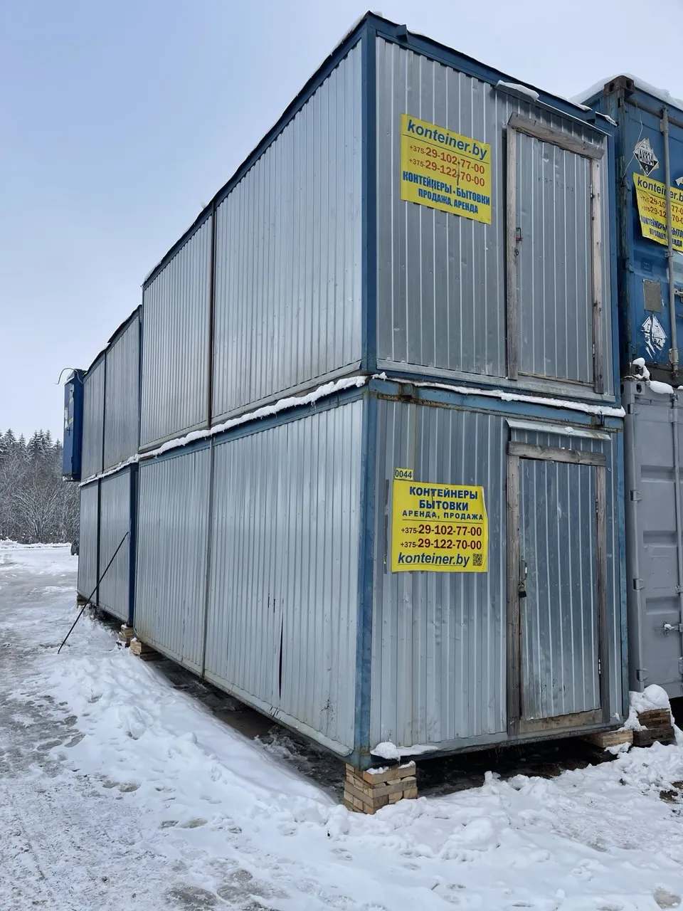 Купить зимнюю бытовку из блок-контейнера – делаем надёжно и качественно